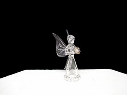 Angel wedding cake topper or glass Angel collectible figurine