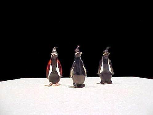Penguin wedding favor.
